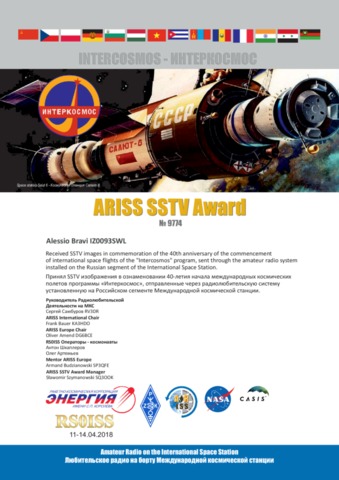 ARISS - Expedition 59 - Series 13 #9774